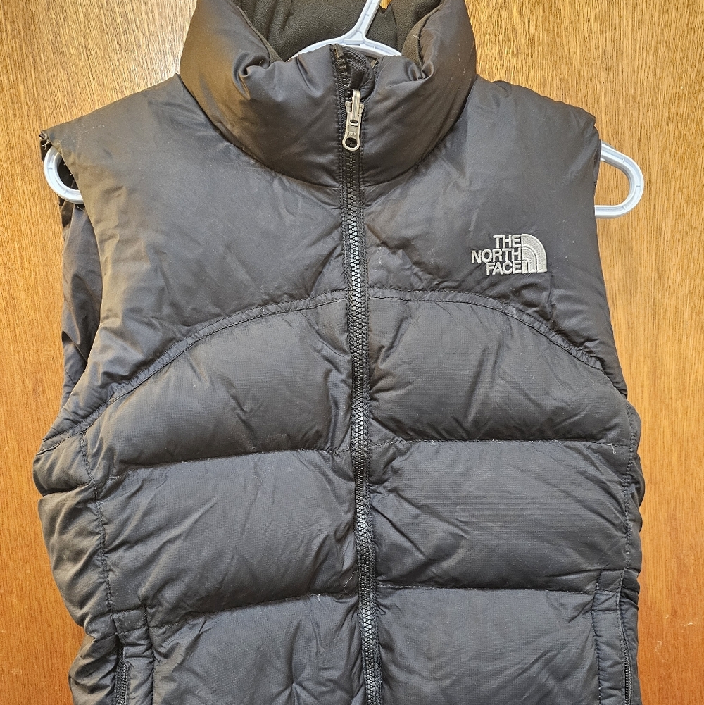 The North Face Charcoal Puffer Vest